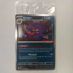 Pokemon TCG Perfect Order Gengar GameStop Exclusive Stamped Promo 50/88 Sealed - Image 1