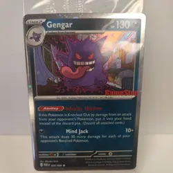 Pokemon TCG Perfect Order Gengar GameStop Exclusive Stamped Promo 50/88 Sealed - Image 2