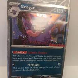 Pokemon TCG Perfect Order Gengar GameStop Exclusive Stamped Promo 50/88 Sealed - Image 3