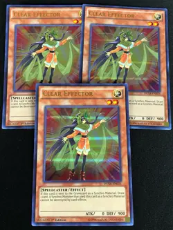 YUGIOH CLEAR EFFECTOR DUSA-EN035 1ST ULTRA X3 - Image 1