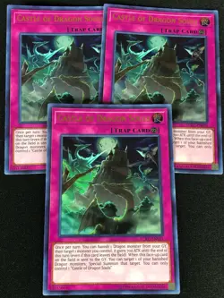 YUGIOH CASTLE OF DRAGON SOULS LCKC-EN051 ULTRA X3 (NM) - Image 1