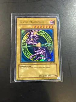 2002 Yu-Gi-Oh DARK MAGICIAN ORIGINAL HOLO!▪SDY-006 (Has Small Crease On Sides) - Image 1