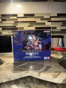 One Piece OP-14 Booster Box The Azure Sea's Seven UNSEALED - Image 1