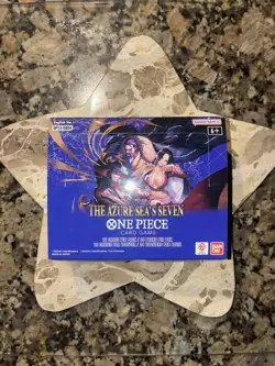 One Piece OP-14 Booster Box The Azure Sea's Seven UNSEALED - Image 2