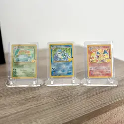25th Anniversary CHARIZARD VENUSAUR BLASTOISE Celebration Set Holo - NEAR MINT + - Image 3