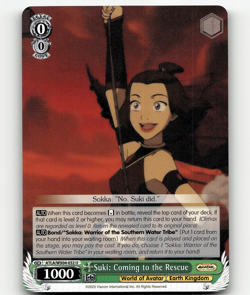 Weiss Schwarz - Suki: Coming to the Rescue - Avatar: The Last Airbender - Image 1