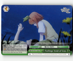 Weiss Schwarz - Feelings Void of Lies - The Quintessential Quintuplets Movie - Image 1