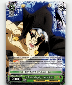 Weiss A Traitor's Dignity, Risotto & Mt - JoJo's Bizarre Adventure: Golden Wind - Image 1