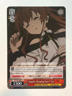 Weiss Mushoku Tensei Jobless Reincarnation "Angelic Sleeping Face" Eris U NM/M - Image 1