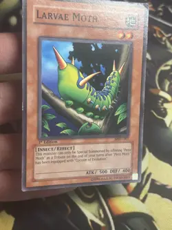 Yugioh: Larvae Moth - MRD-007 - Common - 1st Edition - MP - Image 3