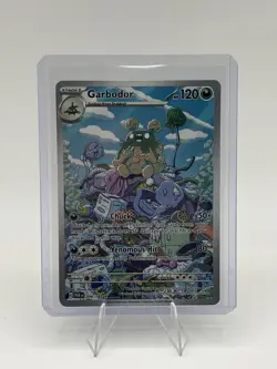 Pokemon TCG Garbodor 204/182 Sv04: Paradox Rift - IR Illustration Rare Holo - Image 1