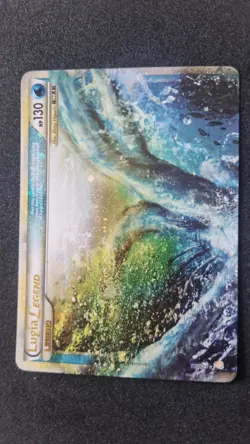 Pokemon TCG Lugia Legend Heartgold Soulsilver (Top) 113/123 Legend Card - Image 1
