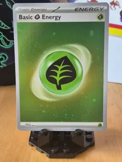 Pokemon TCG Basic Grass Energy Galaxy Holo - SVE 001 - Rare, Holo 4 X Swirl - Image 2