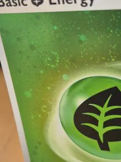 Pokemon TCG Basic Grass Energy Galaxy Holo - SVE 001 - Rare, Holo 4 X Swirl - Image 3