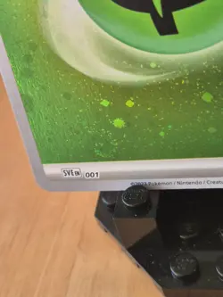 Pokemon TCG Basic Grass Energy Galaxy Holo - SVE 001 - Rare, Holo 4 X Swirl - Image 4