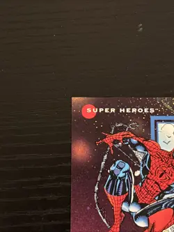 1992 Impel Marvel Universe Prototype Cards. Spider-Man, Cap, Invisible Woman NM - Image 4