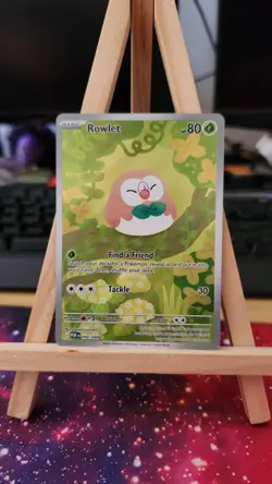 Rowlet - 090/088 - Illustration Rare - Perfect Order - NM/M - Pokemon Card - Image 1