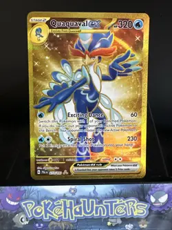 Pokemon Card Quaquaval ex 273/193 Paldea Evolved Hyper Rare Full Art Near Mint - Image 1