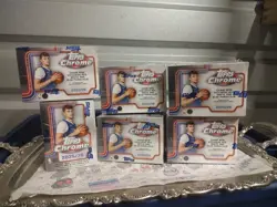 2025-26 Topps Chrome Basketball - Factory Sealed - Blaster / Value Box - New - Image 1