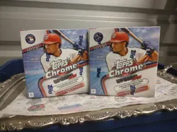 New 2025 Topps Chrome Update Baseball Factory Sealed MEGA Box! + Free Shipping - Image 1
