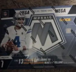 2025 Panini Mosaic Football Mega Box Factory Sealed NFL + Free Shipping - Image 2