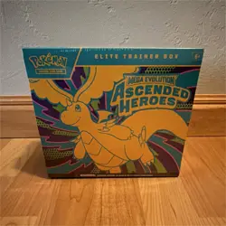 Pokemon Mega Evolution Ascended Heroes ETB Elite Trainer Box - SEALED - Image 1