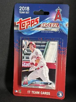 2 SETS: 2018 Topps Angels Sealed Team Set RARE SHOHEI OHTANI RC A-17 LA Angel 17 - Image 2