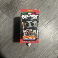 Panini Italian Brainrot Trading Cards Booster box 24x Sealed Packs. - Image 2