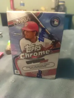 2025 Topps Chrome Update Series Baseball Blaster Box NEW SEALED - Image 1