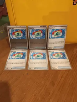 Poke Pad X 6 , 2x Reverse Holos And 4xx Regular 081/088 Perfect Order NM - Image 1