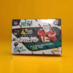 2025 Panini Prizm NFL Football Mega Box Pink Prizms RC New Sealed - Image 1