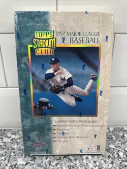 1997 Topps Stadium Club Series 1 Baseball 24 Pack RETAIL Box Factory Sealed - Image 1