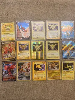 Pokemon TCG English Zapdos Bundle 15 Cards Rare Collection Supreme 151 Base Set - Image 1