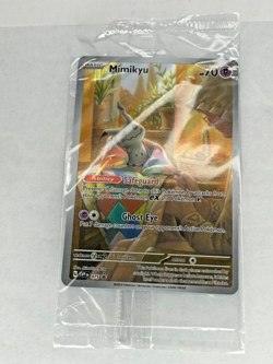 Pokemon TCG NM SEALED Mimikyu 075 Sv: Scarlet & Violet Promo Cards Holo 2024 - Image 2