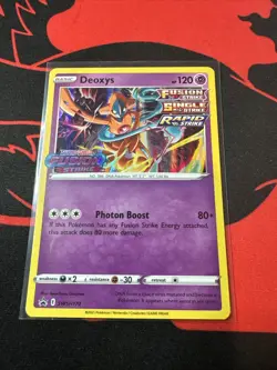 Deoxys - (Prerelease) SWSH170 SWSH: Sword & Shield Promo Cards Holo - Image 1