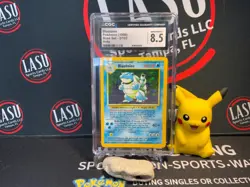 1999 Pokemon #2/102 Base Set Unlimited Holo Blastoise Card Graded CGC 8.5 NM/M+ - Image 1