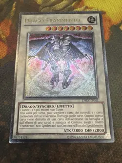 TCG Scrap Dragon Ultimate Rare DREV NM Yugioh ITALIAN - Image 1