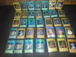 Vintage Yu-Gi-Oh! Tcg Card Lot Of 35 Foreign Holos Funny/Fake Cards! - Image 2