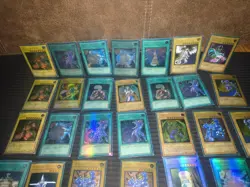 Vintage Yu-Gi-Oh! Tcg Card Lot Of 35 Foreign Holos Funny/Fake Cards! - Image 3