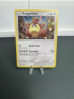 Unified Minds Kangaskhan Holo Rare Pokemon Card 163/236 LP Condition - Image 1