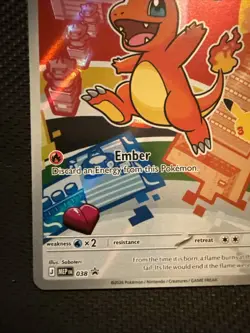 Charmander 038 Me: Mega Evolution Promo Holo Pokemon Card - Image 5