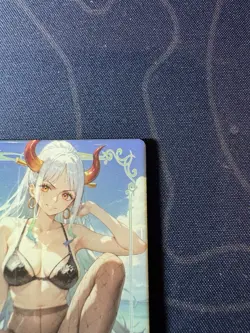 Goddess Story Yamato Black Bikini Lace Card Waifu Doujin One Piece Full Art - Image 3