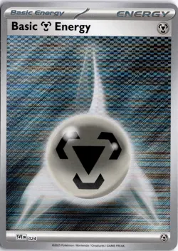 Basic Metal Energy Reverse SVE: Scarlet & Violet Energies 024 Pokemon Card TCG - Image 1