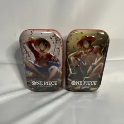 Bandai Namco One Piece Card Game Tin Pack Set Vol.2 2 Tins JP 133+1 - Image 1