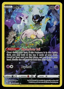 Pokemon Card - Mew Crown Zenith Galarian Gallery GG10/GG70 Holo - Image 1