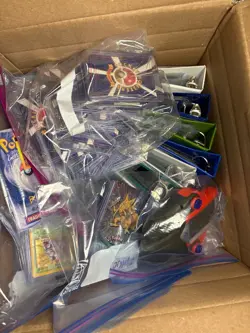 Huge Vintage Pokemon Card Box Lot 12.5 Lbs 8 Binders - Image 2