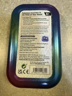 Pokemon TCG Scarlet & Violet Prismatic Evolutions Mini Tin And New Energy Cards - Image 2