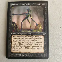 MTG magic cards 10x Shimian Night Stalker Legends Light Play, English - Image 1