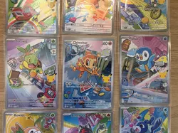 Pokemon TCG First Partner Illustration Complete Set 9 Cards Series 1 Promo - Image 5