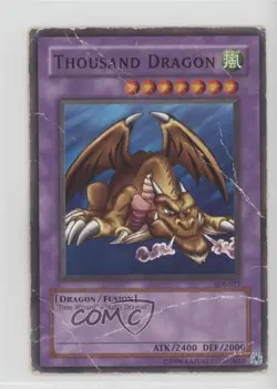 Thousand Dragon Unlimited YuGiOh Starter Deck Joey #SDJ-023 2003 READ - Image 1